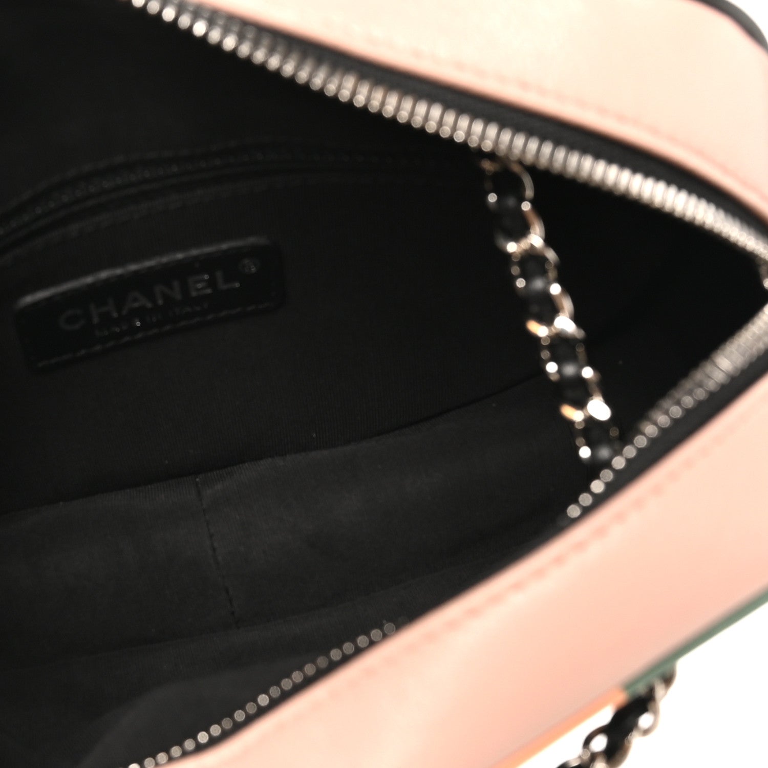 Chanel Calfskin Quilted Cuba Camera Bag Black Multicolor 5 of 10