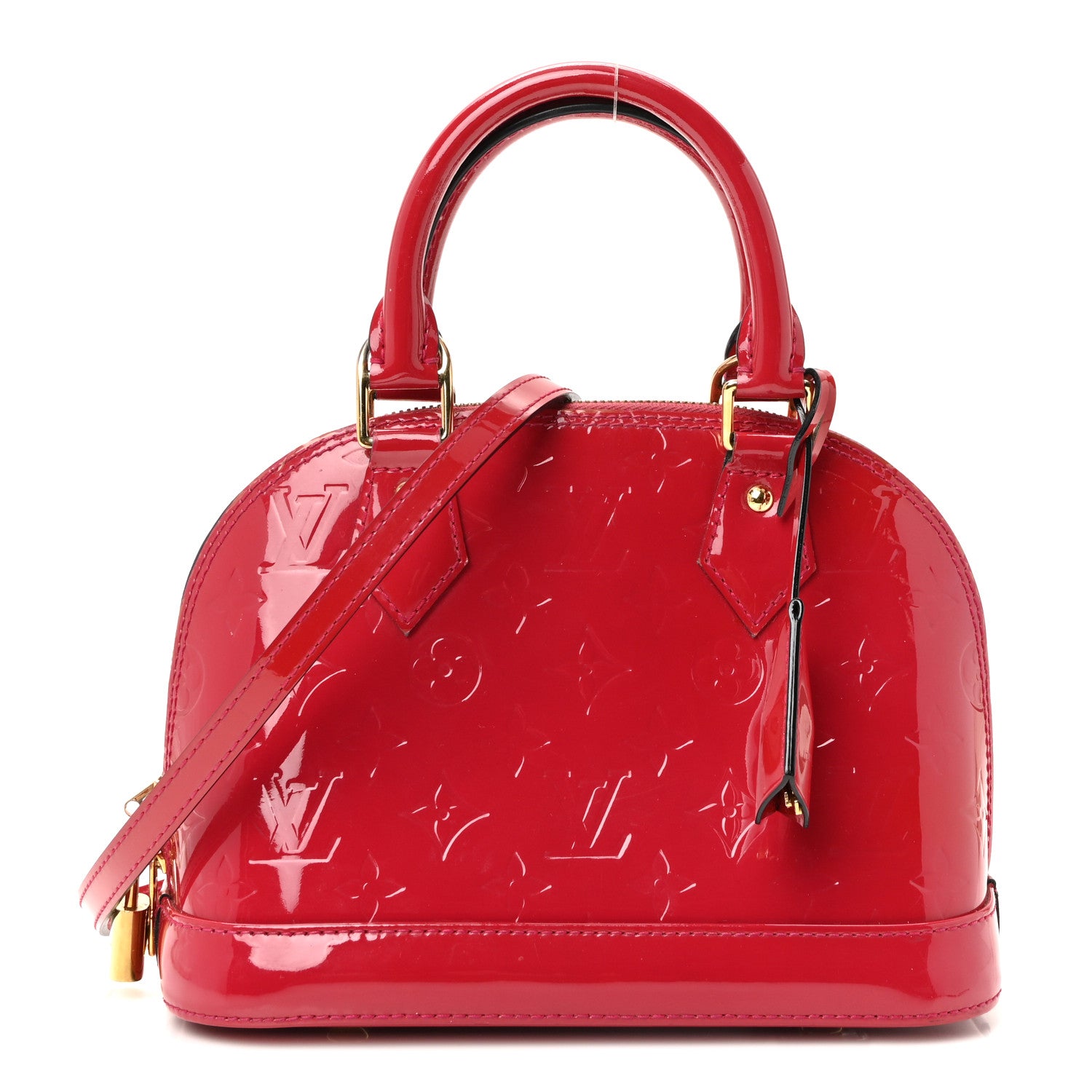 Louis Vuitton Vernis Alma BB Rose Indien 1 of 11