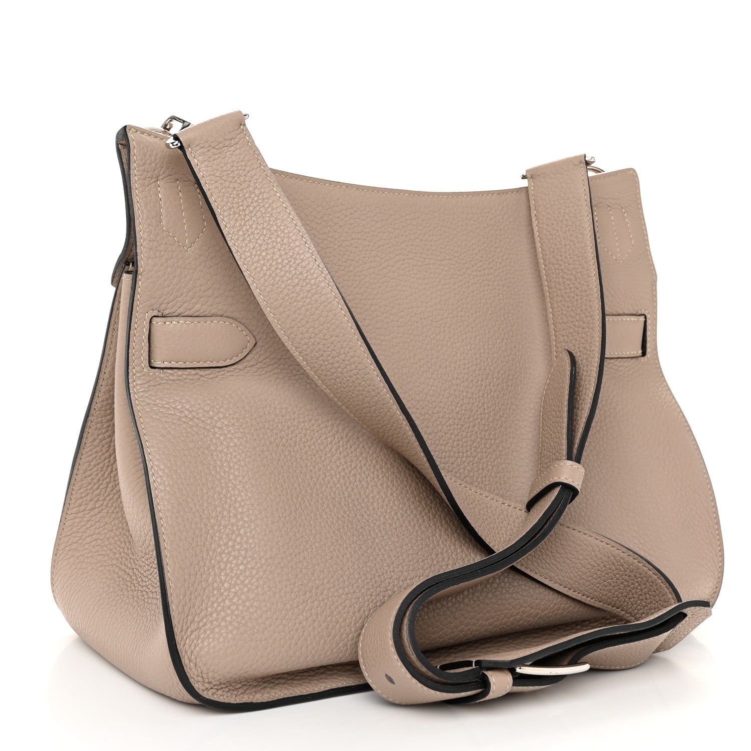 Hermes Taurillon Clemence Jypsiere 34 Gris Tourterelle 3 of 12