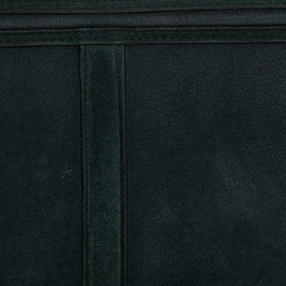 Burberry Prorsum Grainy Nubuck Alma Owl Clutch Indigo Green 10 of 12