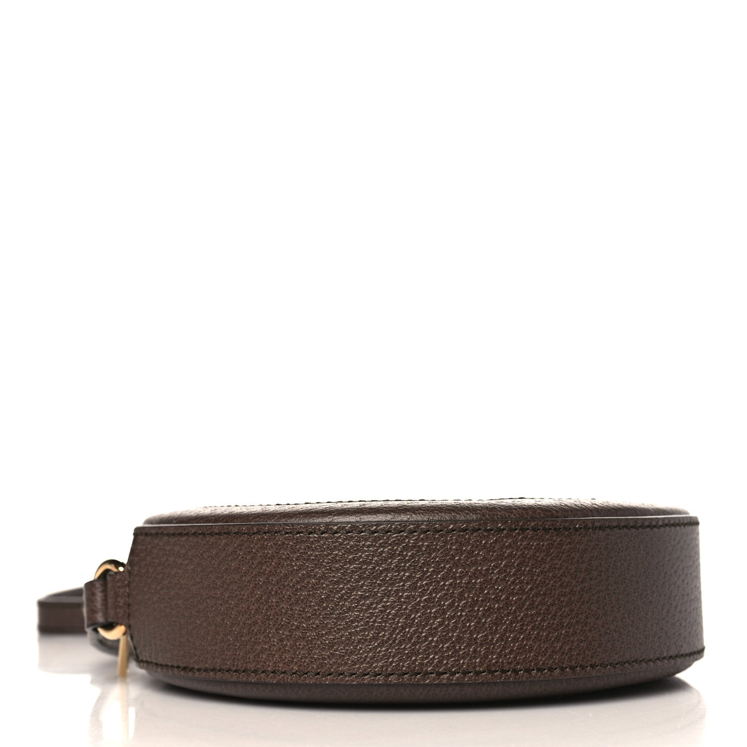 Gucci GG Supreme Monogram Equestrian Web Mini Ophidia Round Shoulder Bag Brown 4 of 10