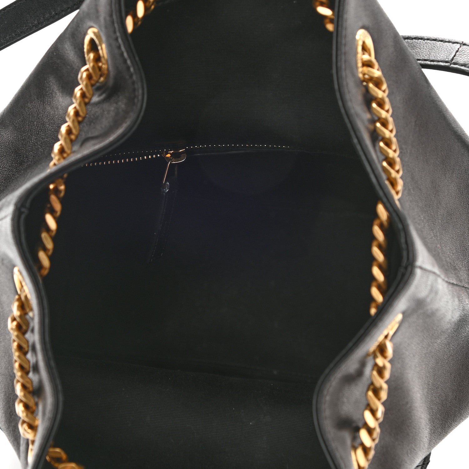 Saint Laurent Lambskin Matelasse Monogram Joe Backpack Black 5 of 10