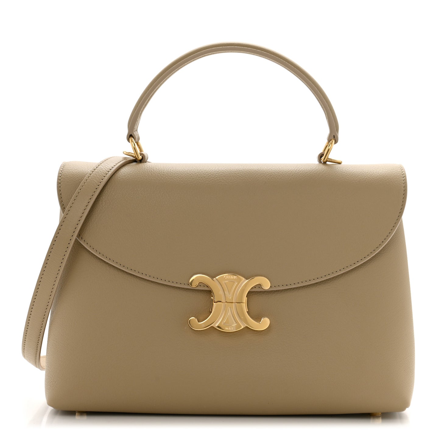 Supple Calfskin Medium Nino Cappuccino