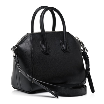 Givenchy Sugar Goatskin Mini Antigona Black 3 of 10