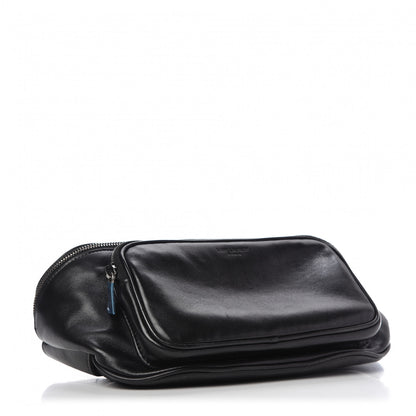Saint Laurent Lambskin Subway Belt Bag Black 4 of 10