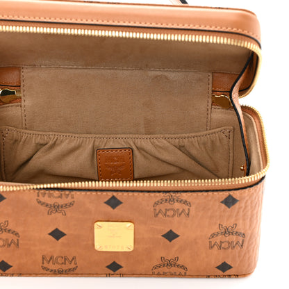 MCM Visetos Rockstar Vanity Case Cognac 5 of 7