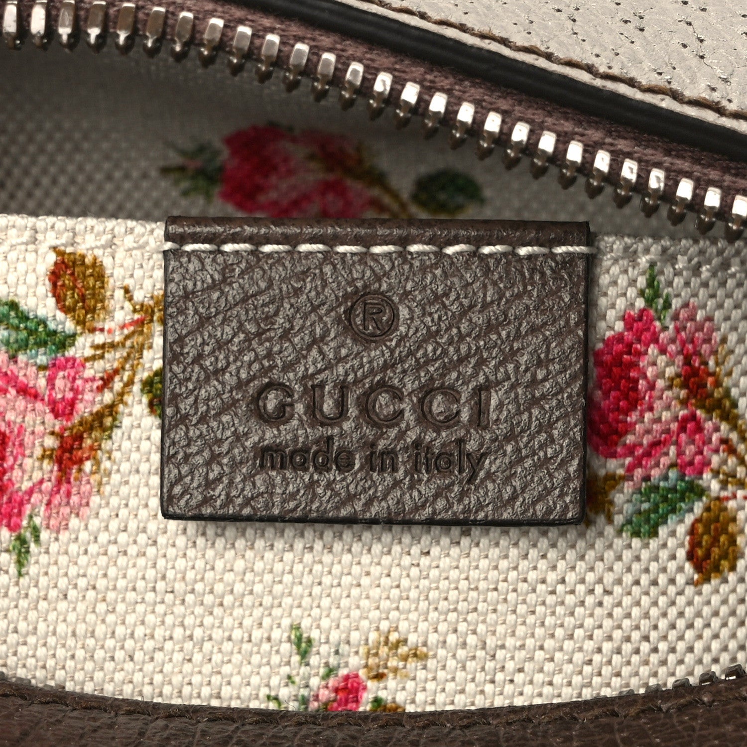 Gucci GG Supreme Monogram Web Neo Vintage Shoulder Bag Beige New Acero Crop 6 of 12