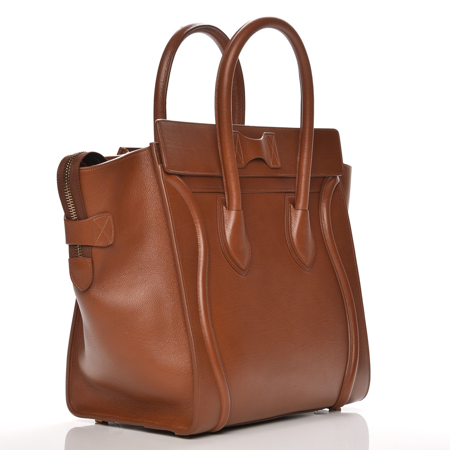 Baby Calfskin Mini Luggage Sienna