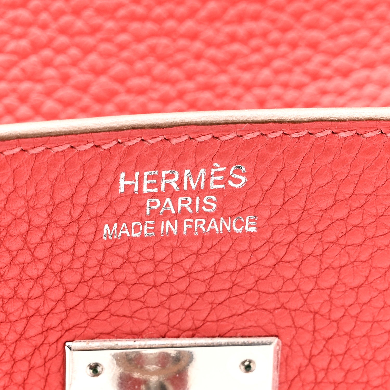 Hermes Taurillon Clemence Birkin 35 Rose Jaipur 6 of 11