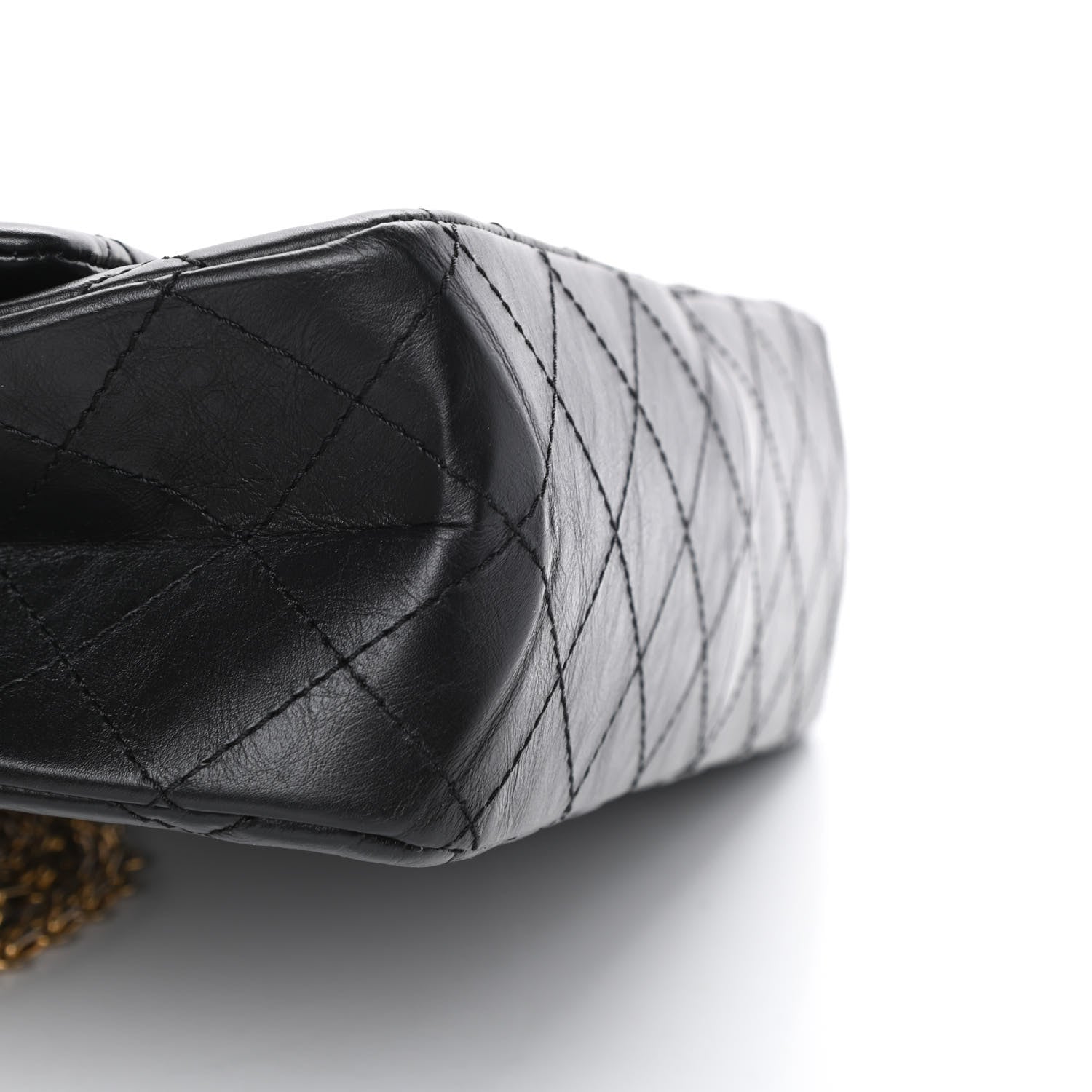 Chanel Aged Calfskin Quilted 2.55 Reissue 227 Flap Black 11 of 14