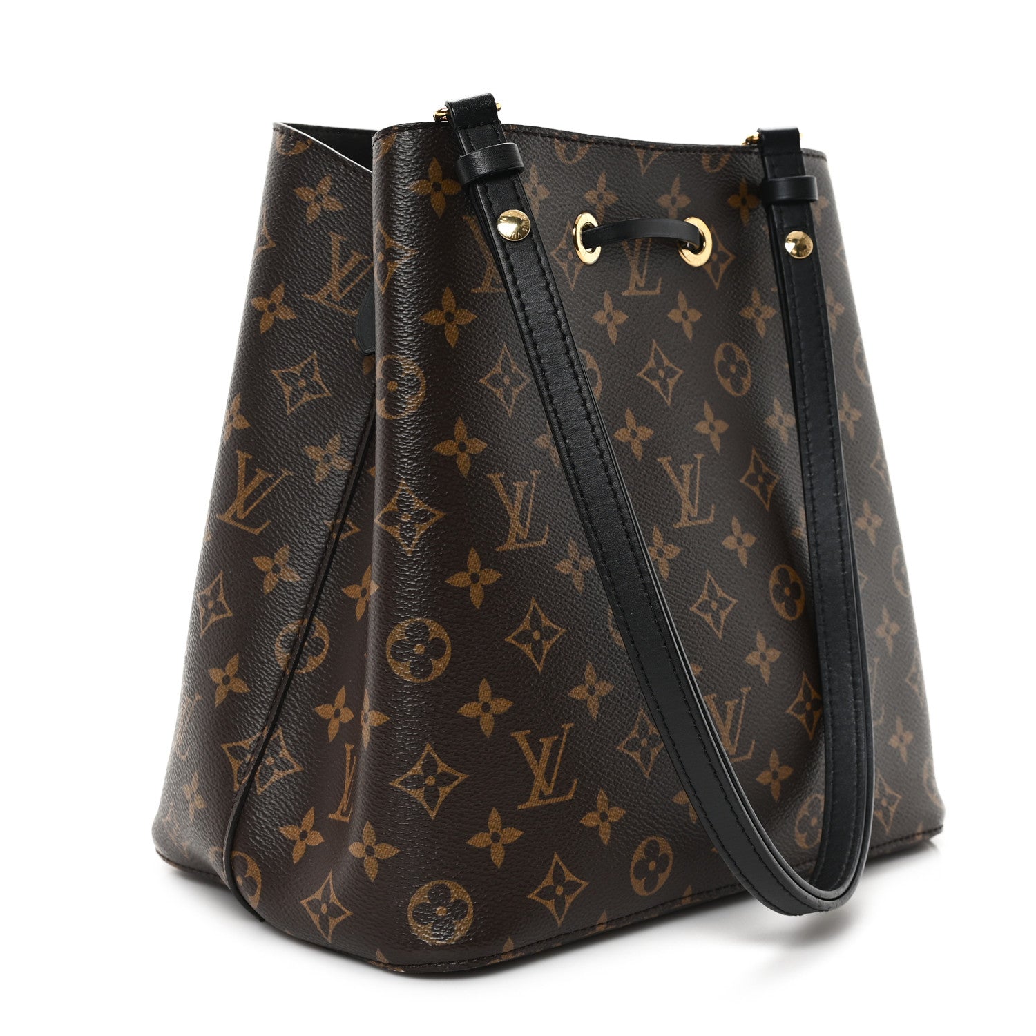 Louis Vuitton Monogram Neonoe MM Black 3 of 11