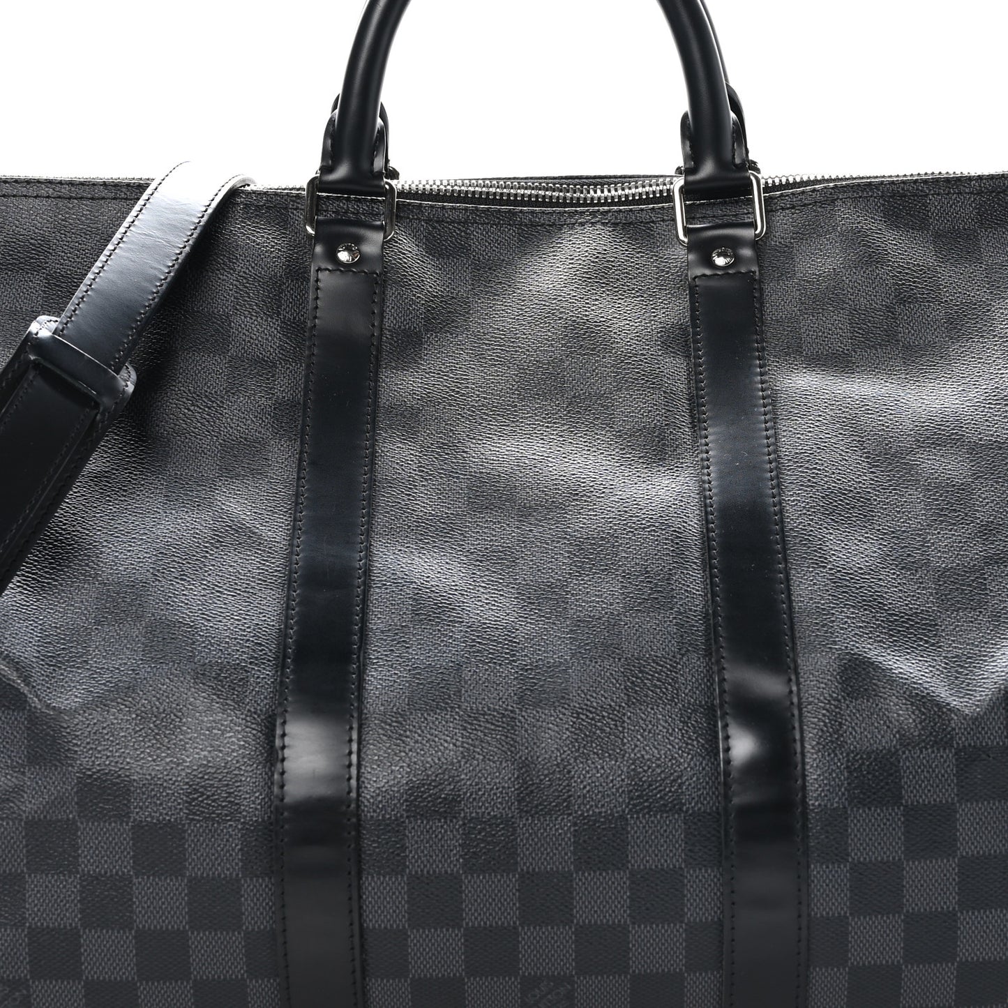 Damier Graphite Keepall Bandouliere 55