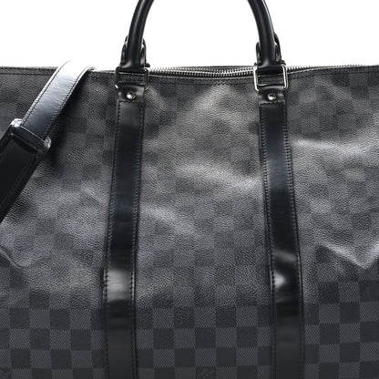 Louis Vuitton Damier Graphite Keepall Bandouliere 55 7 of 11
