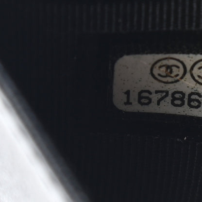 Chanel Patent Calfskin Quilted Yen Wallet Black 8 of 8