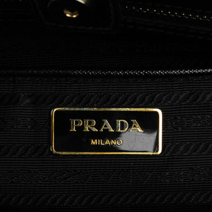 Prada Saffiano Lux Large Tote Nero Black 6 of 9
