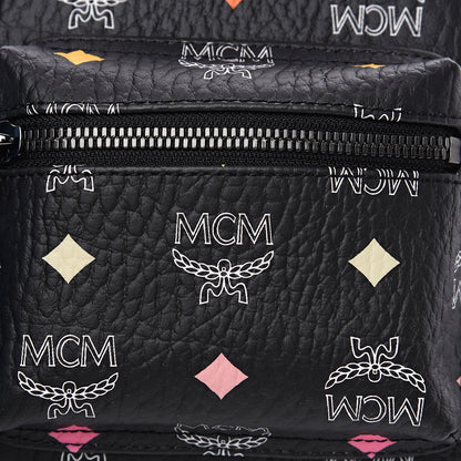 MCM Visetos Spektrum X-Mini Backpack Black 6 of 8