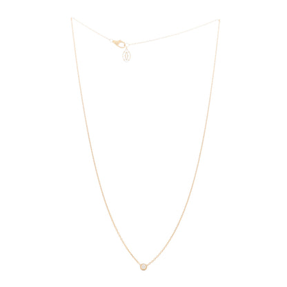 Cartier 18K Yellow Gold Diamond XS D'Amour Pendant Necklace 3 of 6