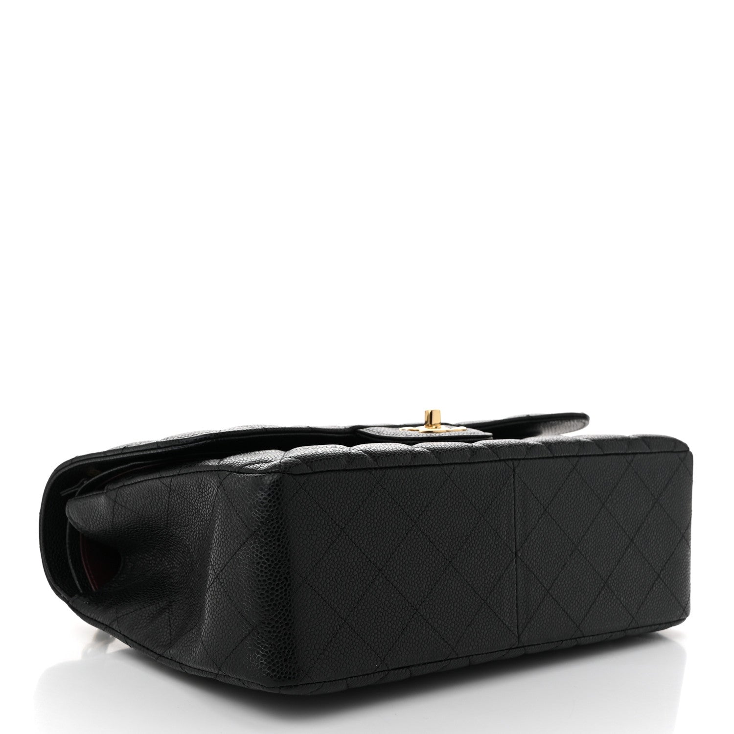 Chanel Caviar Quilted Jumbo Double Flap Black 4 of 10