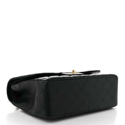 Chanel Caviar Quilted Jumbo Double Flap Black 4 of 10