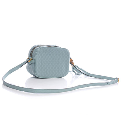 Gucci Soft Microguccissima Sunshine Disco Crossbody Bag Blue 3 of 8