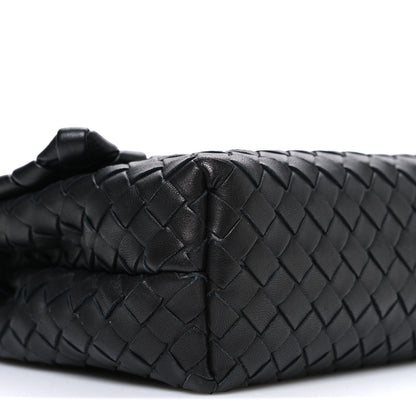 Bottega Veneta Nappa Intrecciato Baby Olimpia Shoulder Bag Black 10 of 12