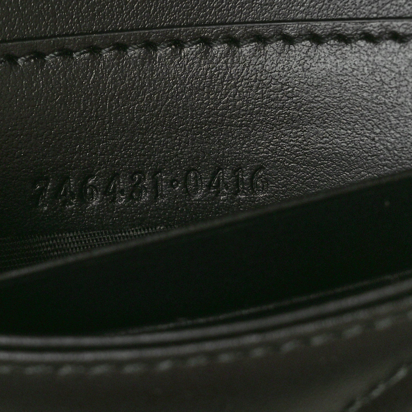 Calfskin Matelasse Mini GG Marmont Chain Half Moon Crossbody Bag Black