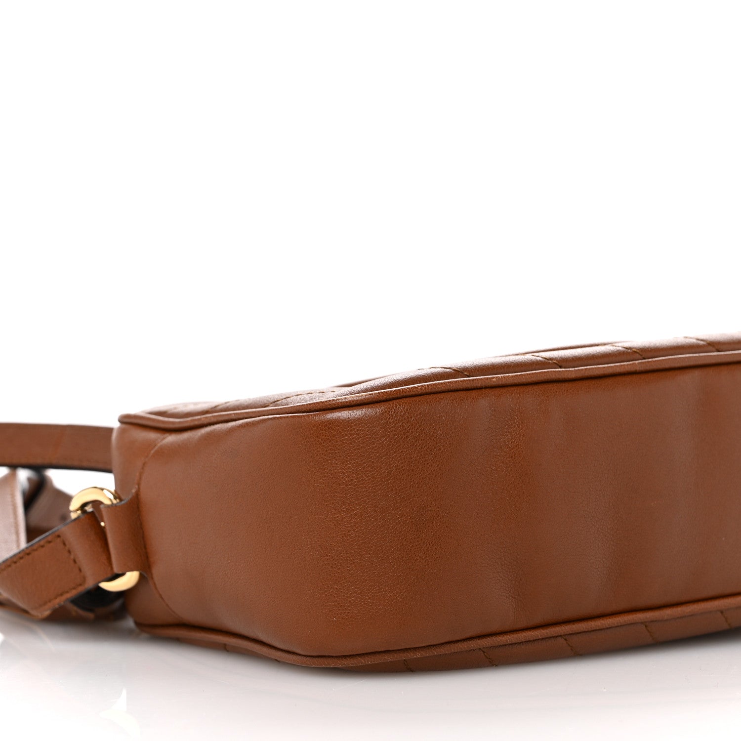 Gucci Sakai Be Green Calfskin Diagonal Stitched Small Blondie Shoulder Bag Cuir 9 of 10