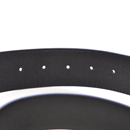 Louis Vuitton Damier Graphite Calfskin 40mm LV Initiales Reversible Belt 100 40 Black 6 of 6