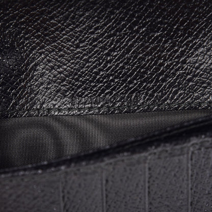 Gucci Calfskin Dandy New Chester Continental Flap Wallet Black 8 of 9