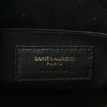 Saint Laurent Calfskin Matelasse Monogram Lou Camera Bag Opyum Red 6 of 9