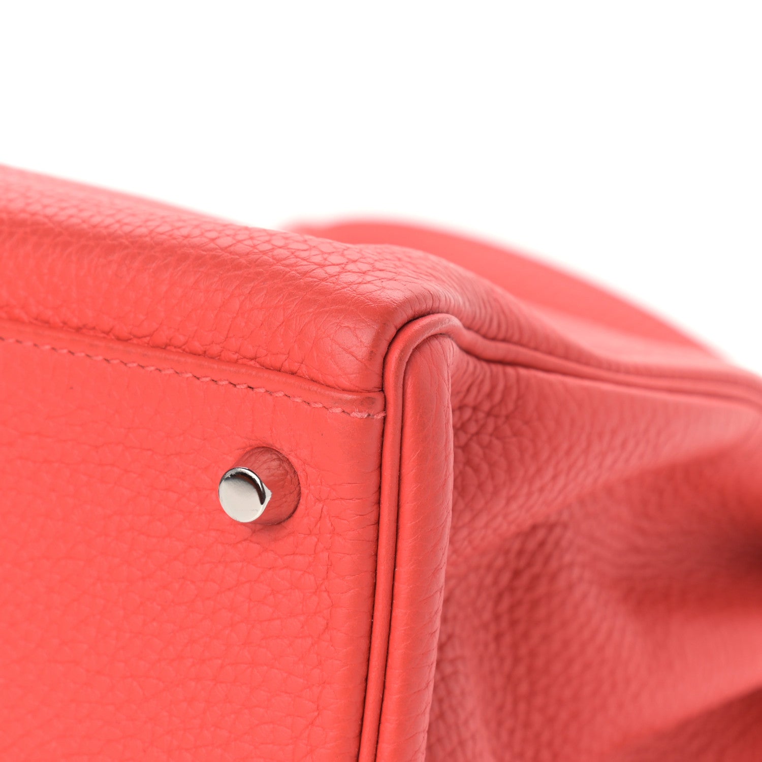 Hermes Taurillon Clemence Kelly Retourne 35 Rose Jaipur 10 of 12