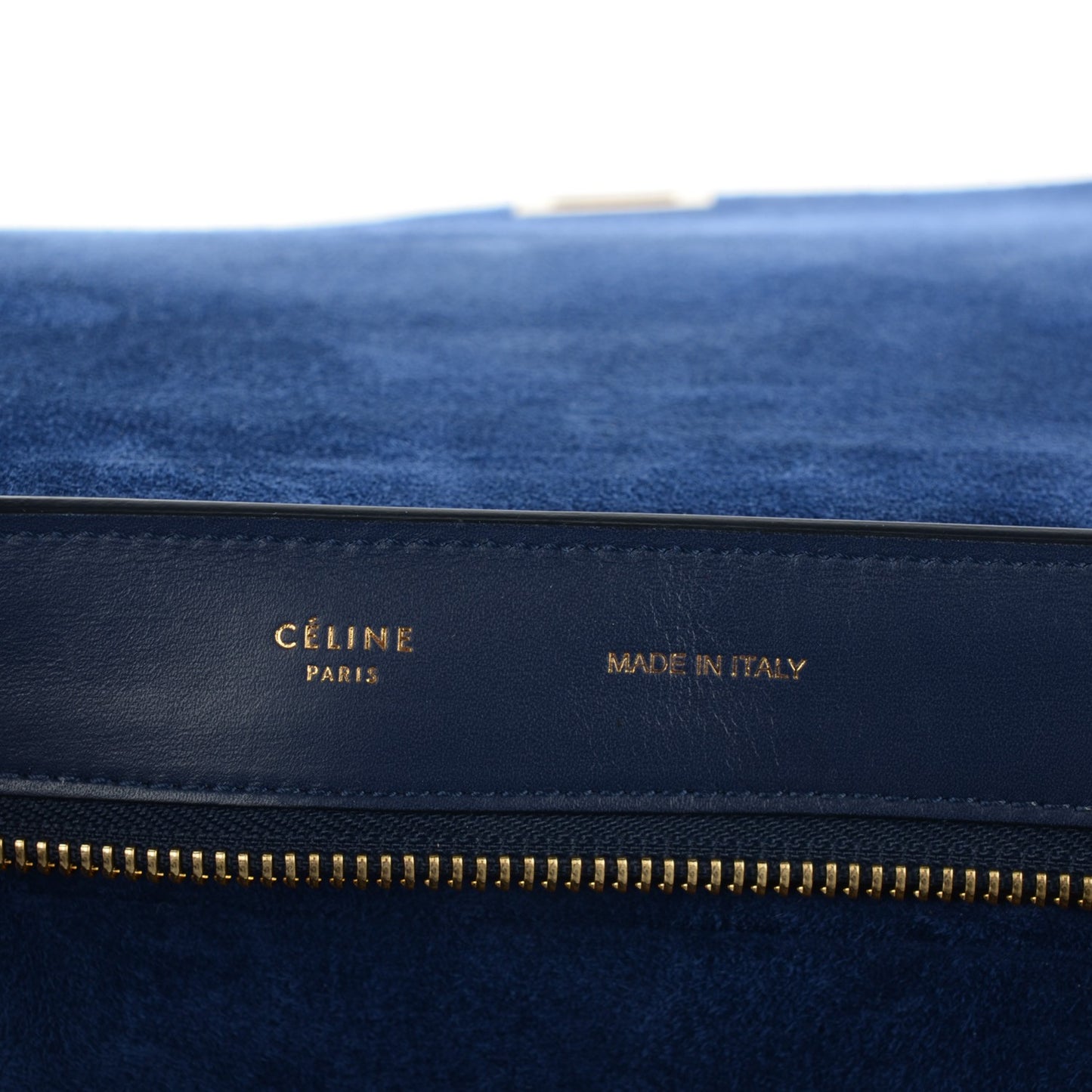 Smooth Calfskin Medium Trapeze Indigo
