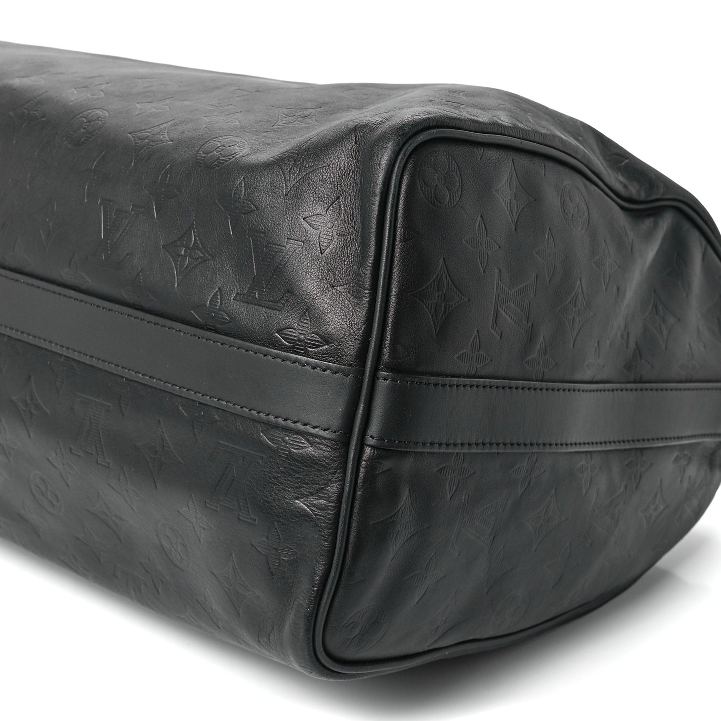Calfskin Shadow Monogram Mens Speedy Bandouliere 40
