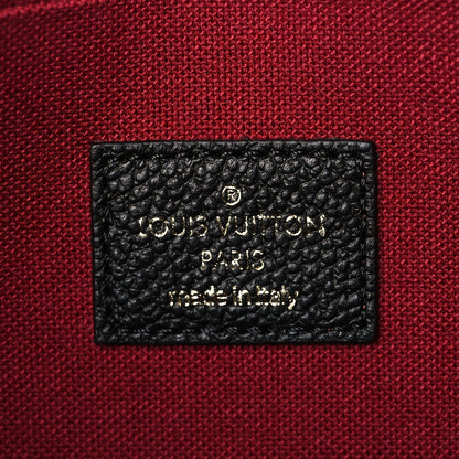 Louis Vuitton Empreinte Monogram Giant Felicie Pochette Black Beige 5 of 9