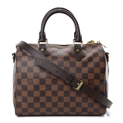 Louis Vuitton Damier Ebene Speedy Bandouliere 25 1 of 11