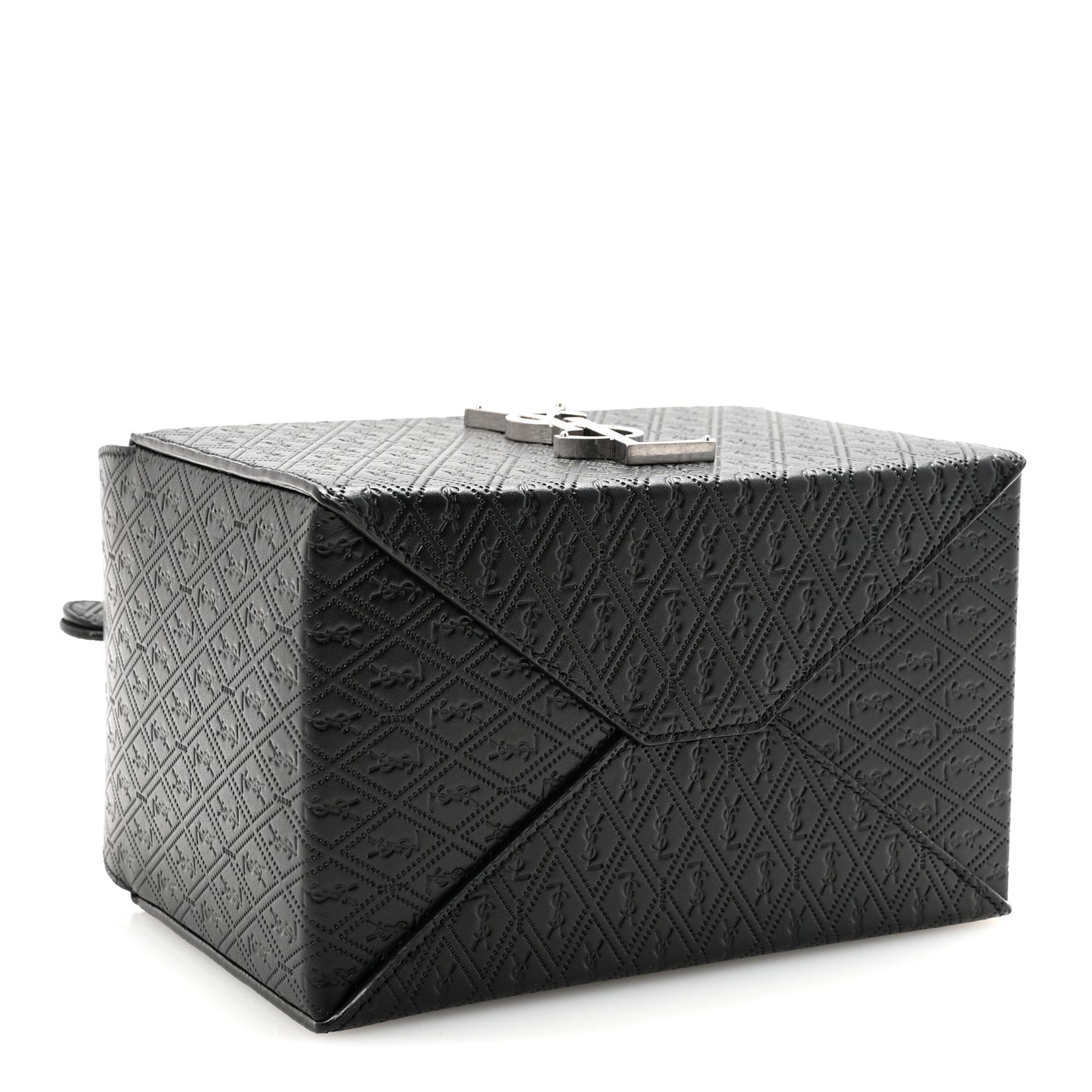 Calfskin Monogram Take Away Box Black
