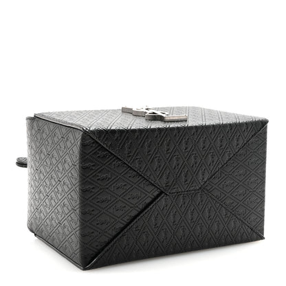 Saint Laurent Calfskin Monogram Take Away Box Black 4 of 10