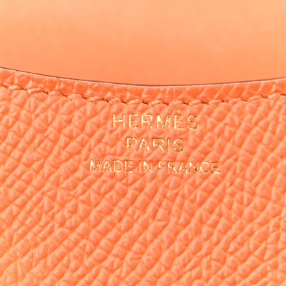 Hermes Epsom Constance Slim Wallet Orange 7 of 7