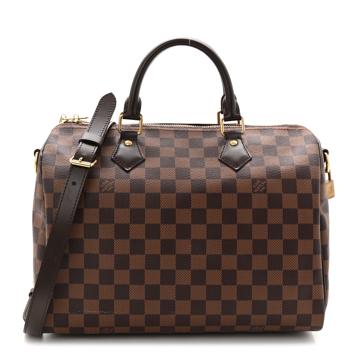Louis Vuitton Damier Ebene Speedy Bandouliere 30 1 of 10