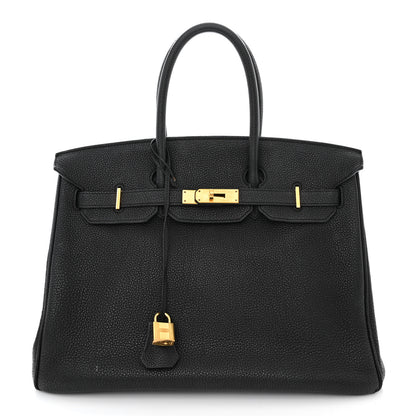 Hermes Togo Birkin 35 Black 1 of 20