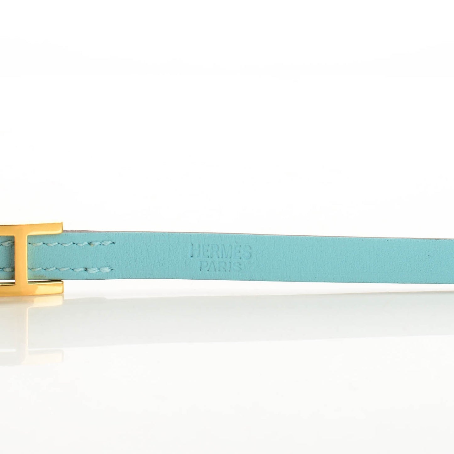 Swift Hapi 3 MM Triple Tour Wrap Bracelet S Bleu Atoll