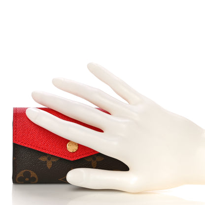 Louis Vuitton Monogram Sarah Multicartes Coquelicot 2 of 11