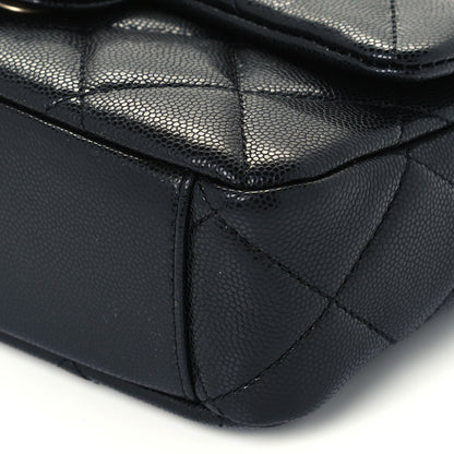 Chanel Caviar Quilted Small Twist Your Buttons Flap Black 5 of 11
