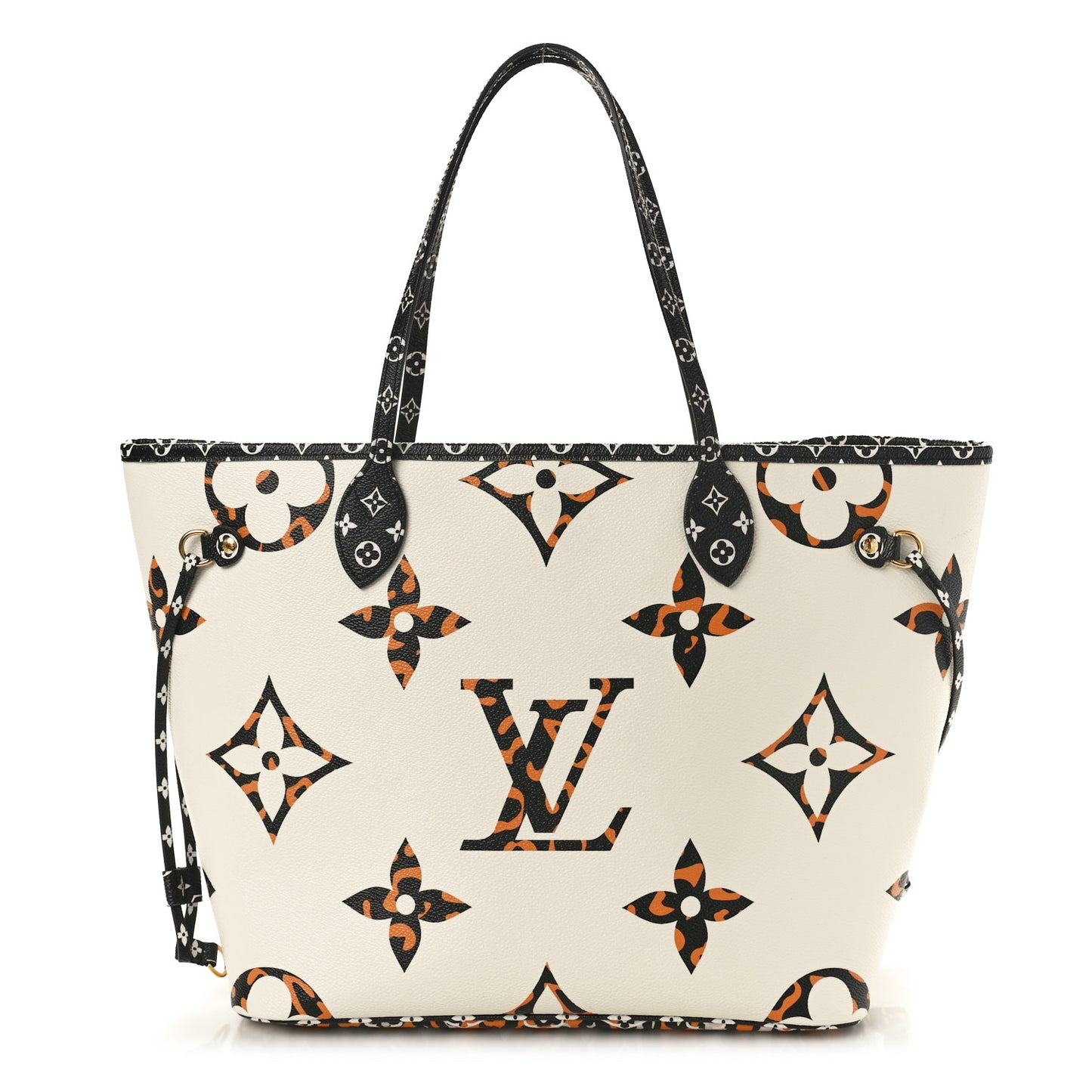 Monogram Giant Jungle Neverfull MM Ivory