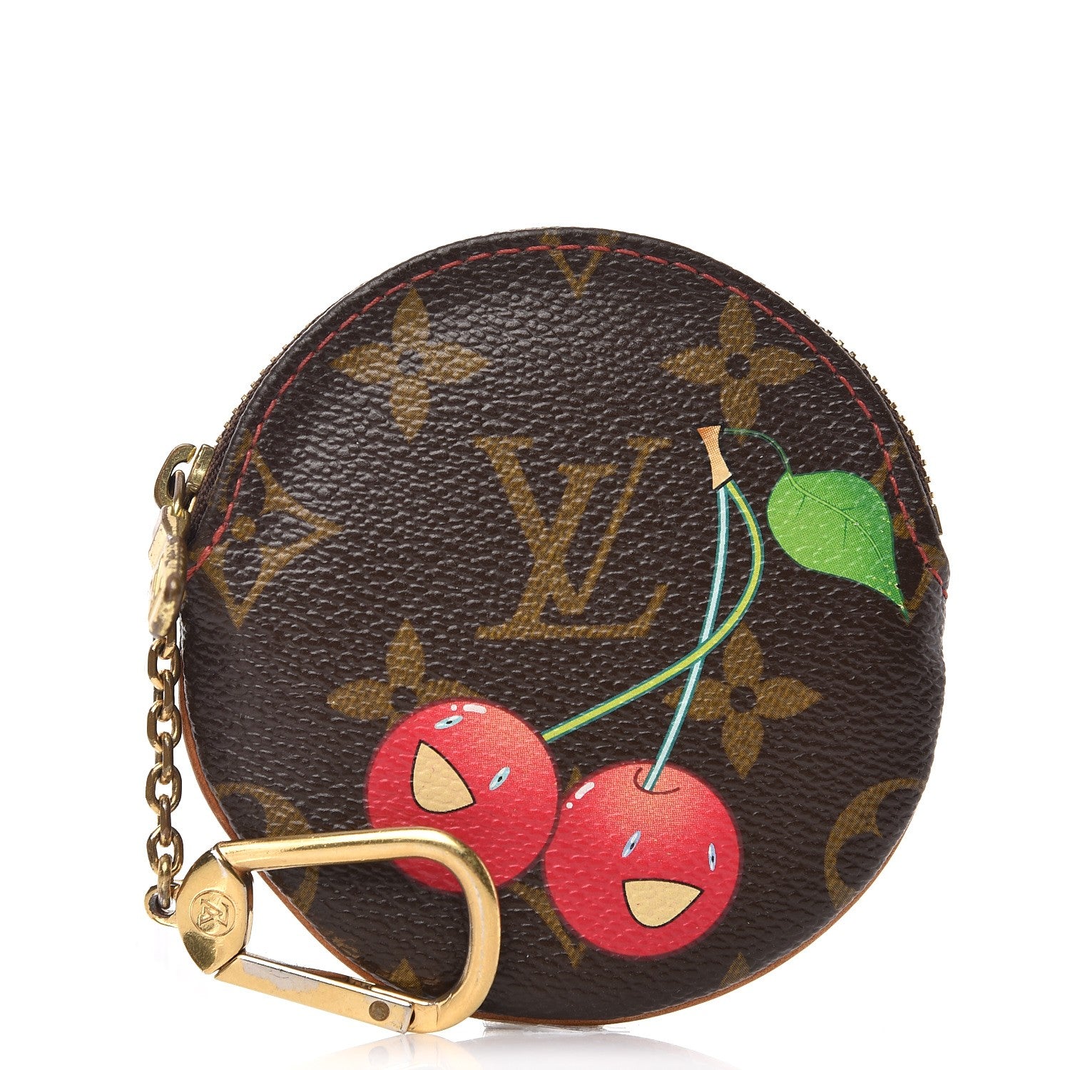 Louis Vuitton Monogram Cerises Round Coin Purse 1 of 8