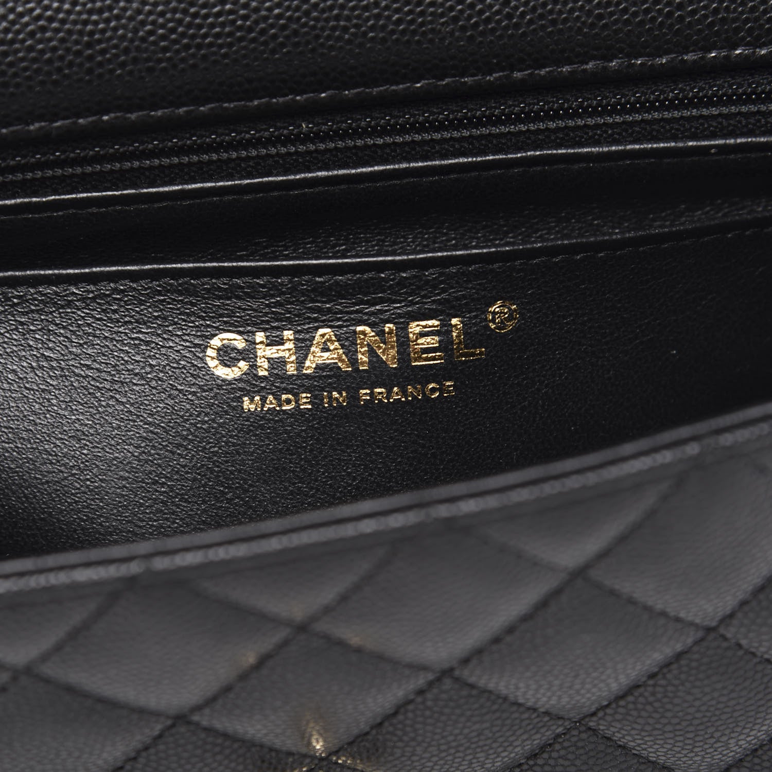 Chanel Caviar Quilted Mini Rectangular Flap Black 5 of 12