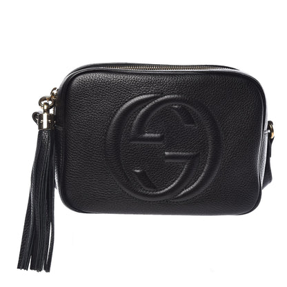 Gucci Pebbled Calfskin Small Soho Disco Bag Black 1 of 9