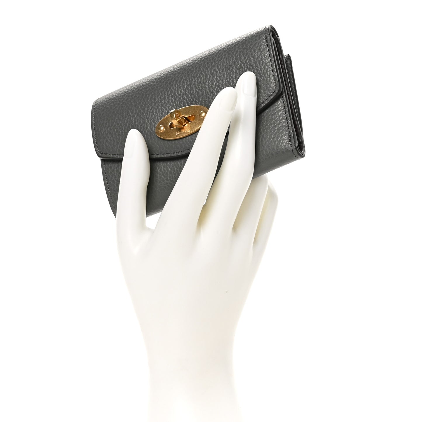 Classic Grain Small Darley Wallet Charcoal