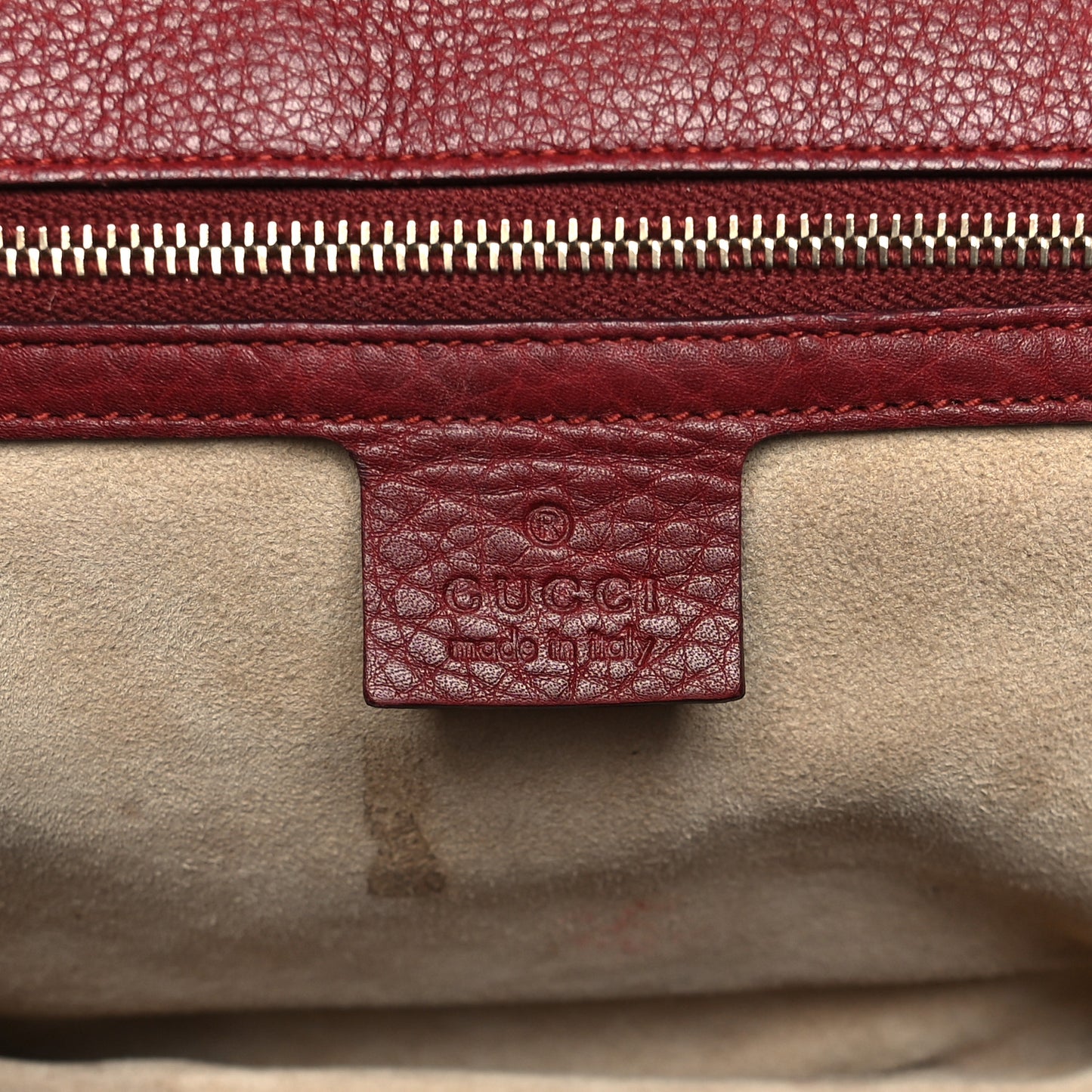 Calfskin Medium New Bamboo Top Handle Bag Red