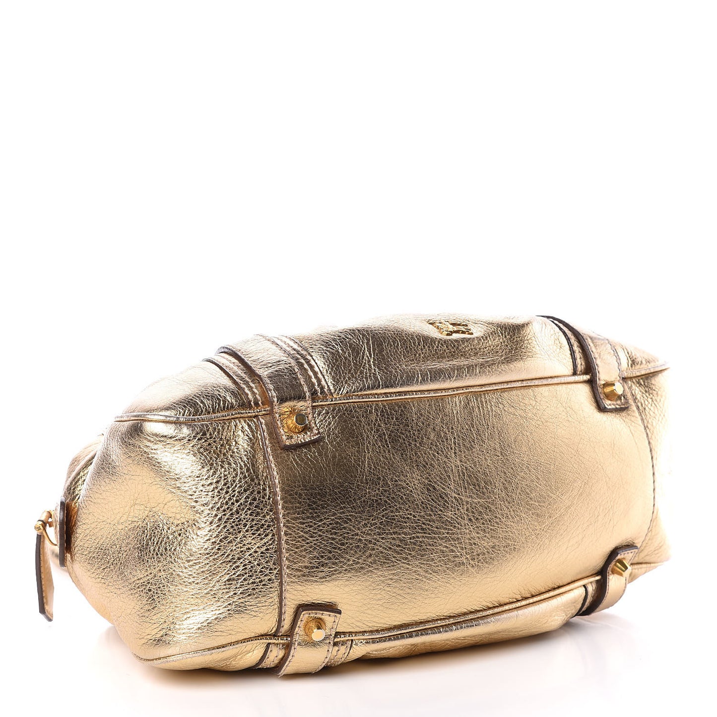 Metallic Calfskin Ashbury Gold
